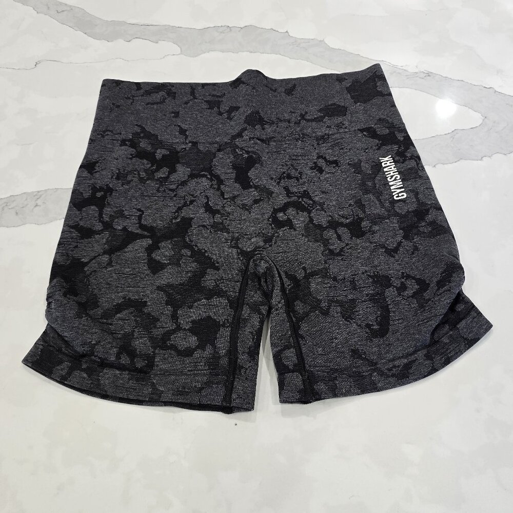 GymShark Black Camo Shorts
